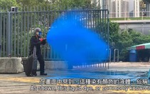 Hong Kong sẽ phun màu lên người biểu tình quá khích