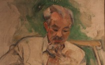 Ngắm tranh danh họa Tô Ngọc Vân, Trần Văn Cẩn vẽ Bác Hồ