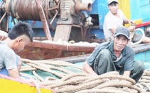 Tàu nằm bờ sau bão, ngư dân lại thấp thỏm lo áp thấp dồn dập