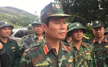 Tiếp tục cứu nạn, đưa các thi thể vụ sạt lở núi vùi lấp 22 cán bộ chiến sĩ về Đông Hà