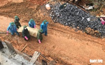 Tiếp tục cứu nạn vụ sạt lở núi vùi lấp 22 cán bộ chiến sĩ: Tìm thấy thi thể thứ 17