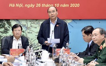 Thủ tướng: Dừng họp không cần thiết để ứng phó bão số 9