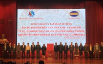 Bàn giao bản đồ địa hình Việt Nam - Campuchia cho 22 cơ quan