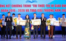 Xướng tên 3 công trình, sáng kiến vì giáo dục đoạt giải 100 triệu đồng