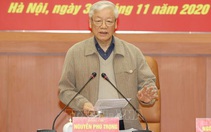 Tổng bí thư, Chủ tịch nước Nguyễn Phú Trọng chủ trì Hội nghị của Quân ủy trung ương