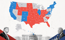 LIVE: Cạnh tranh sát nút: Trump 213 phiếu đại cử tri, Biden 227