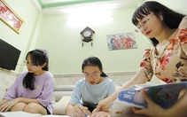 'Sốc' khi biết vợ chỉ con... làm hết bài tập