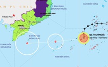 Áp thấp nhiệt đới duy trì cường độ, Trung và Nam Bộ mưa diện rộng