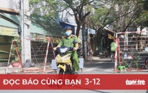 Đọc báo cùng bạn 3-12: Bình tĩnh để chống dịch