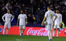 'Ngã ngựa' trước Levante, Real Madrid lỡ cơ hội tái chiếm ngôi đầu