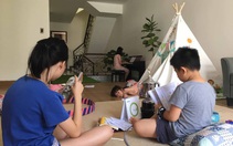 Bối rối khi con nghỉ học ở nhà