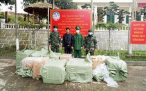 Móng Cái liên tiếp bắt các vụ vận chuyển 'chui' khẩu trang sang Trung Quốc