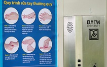 ĐH Duy Tân chế tạo máy hướng dẫn rửa tay
