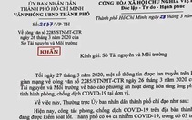 TP.HCM kỷ luật phó giám đốc sở ký văn bản gây hoang mang dư luận