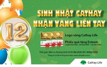 Chương trình khuyến mại mừng sinh nhật lần thứ 12 cùng Cathay