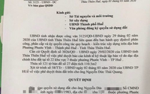 Làm giả quyết định của UBND tỉnh để lừa tiền bán đất