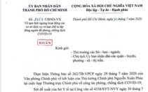 TP.HCM gửi công văn khẩn: Từ 0h sáng nay 31-7, cấm tụ tập quá 30 người, đóng cửa bar, vũ trường...