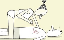 Những bức tranh với nét vẽ đơn giản để ai cũng có thể tự đặt tên cho riêng mình