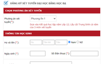 Trúng tuyển ĐH Duy Tân bằng học bạ đối với những thí sinh không thể thi tốt nghiệp THPT đợt 1