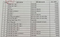 Vụ SGK lớp 1 giá hơn 800.000 đồng: Phụ huynh không muốn sẽ được trả lại tiền