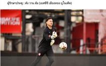 Thủ môn Văn Lâm được chọn vào đội hình tiêu biểu của Thai League