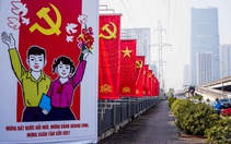 Thủ đô Hà Nội rực rỡ mừng Đại hội Đảng