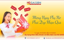 Mừng ngày phụ nữ, phái đẹp vay tiêu dùng được tặng quà