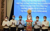 Phó thủ tướng Trương Hòa Bình chúc TP.HCM sớm thắng dịch COVID-19