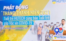 Trường đại học phát động 'Chung tay góp vắc xin COVID-19' cùng báo Tuổi Trẻ