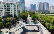 Cầu bộ hành chữ Y đẹp như thơ ở Hà Nội chuẩn bị khánh thành