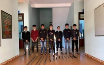Bắt nhóm thanh niên dùng hung khí gây rối, chém người trọng thương