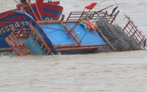 Tàu cá bị tàu sắt đâm chìm trên biển trong đêm, 2 ngư dân mất tích