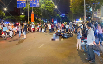 Chạy xe ngược chiều giật điện thoại trên đường Điện Biên Phủ, đụng xe đúng chiều, chết tại chỗ
