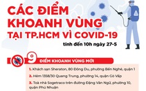 Cập nhật: Thêm nhiều điểm ở TP.HCM khoanh vùng vì COVID-19