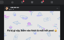 Facebook gặp sự cố về hiển thị nhiều hình ảnh trên bài viết
