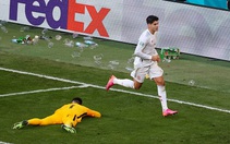 Morata và bàn thắng dành cho vợ con