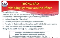 Doanh nghiệp ở Cần Thơ được đăng ký mua trực tiếp vắc xin Pfizer