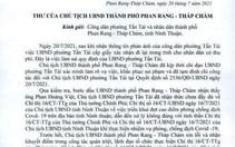 Chủ tịch TP Phan Rang - Tháp Chàm xin lỗi dân vì 'cấp dưới xử lý sai công vụ'