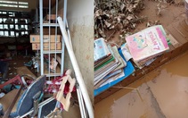 Trường học ở Si Ma Cai ngập sâu 4-5 mét sau mưa lớn, nhiều máy tính, sách vở hư hỏng