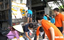 Những chuyến xe nghĩa tình đầu tiên mang 3 tấn cá từ Quảng Bình vào TP.HCM