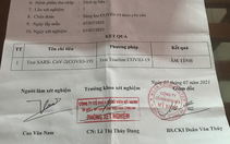 Không đi test vẫn được cấp giấy xét nghiệm âm tính với COVID-19, được đi khắp nơi
