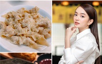 Kaity Nguyễn chia sẻ bí quyết làm hoành thánh, nui cá hồi xốt kem cà chua