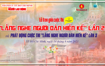 Báo Người Lao Động vinh danh 6 ý tưởng đoạt giải cuộc thi 'Lắng nghe người dân hiến kế' lần 2