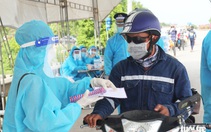 Nghệ An cấp tốc mở lều dã chiến xét nghiệm nhanh cho người dân về quê bằng xe máy