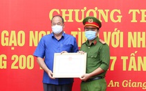 An Giang tặng bằng khen cho thượng úy công an cứu sản phụ sinh đôi