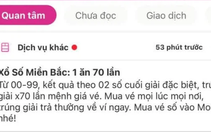Sẽ xử lý doanh nghiệp cung cấp dịch vụ ‘đặt 1 ăn 70' theo xổ số