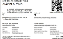 Đà Nẵng đã cấp hơn 92.000 giấy đi đường qua hình thức trực tuyến
