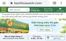 Bách hóa Xanh lập 2.000 nhóm 'Đi chợ online'