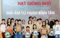 Sỹ Luân đồng hành với Quỹ từ thiện Hạt giống nhỏ giúp trẻ mồ côi