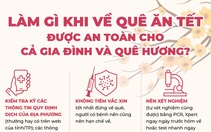 Về quê ăn Tết: Cần làm gì để an toàn phòng dịch cho gia đình và quê hương?